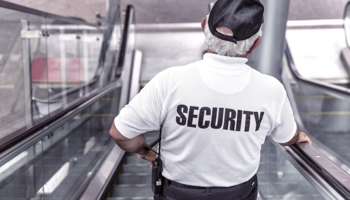 security man escalator police 869216