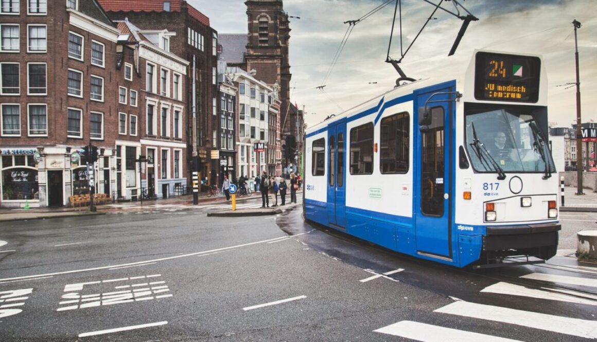tram amsterdam route transport 5467842